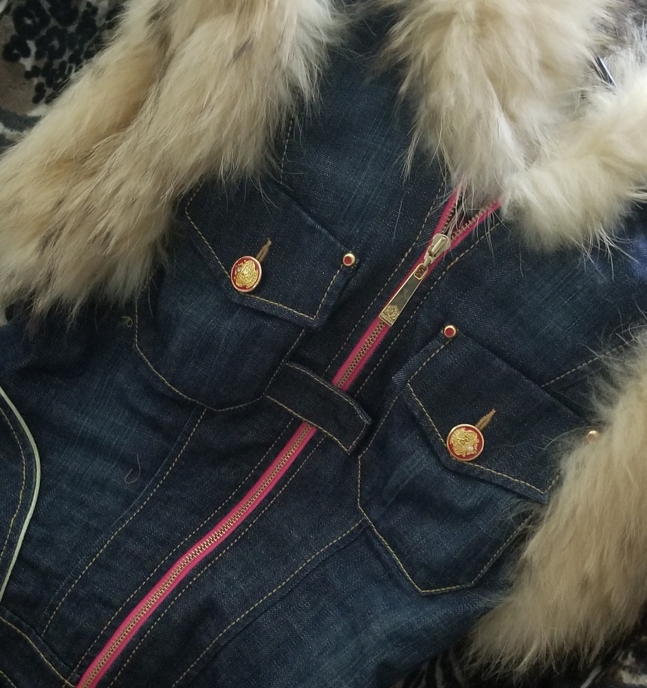 Couture Denim vest